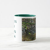 Fisheatingの入り江のわにマグ マグカップ (中央)