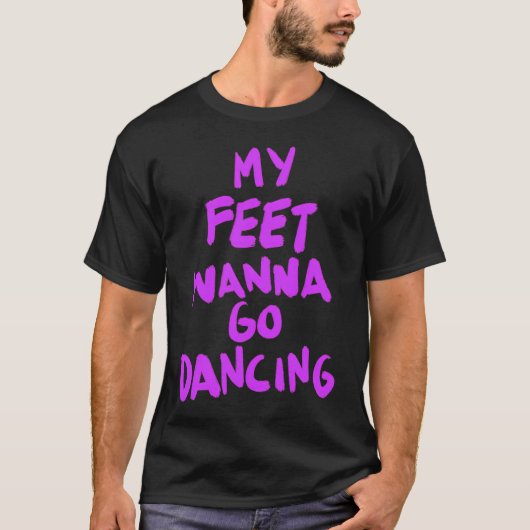 FISHER Fanatic: 踊りに行きたい Tシャツ (正面)