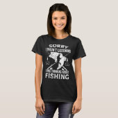 Fisher  Fisherman I Was Thinking About Fishing Tシャツ (正面フル)