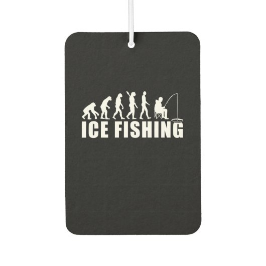 Fisher Ice Fishing Evolution カーエアーフレッシュナー (正面)