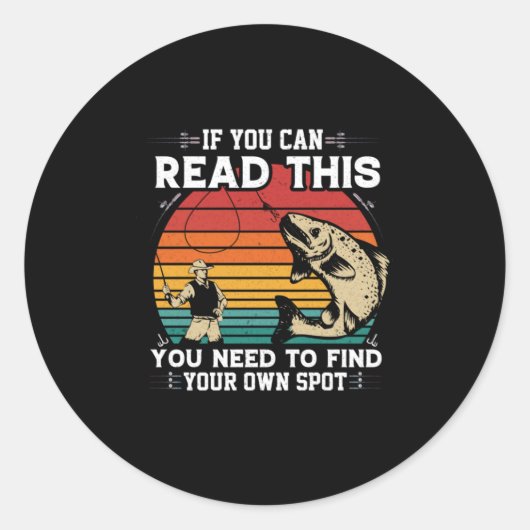 Fisher If You Can Read This ラウンドシール (正面)