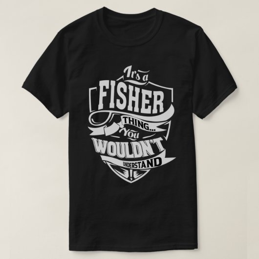 FISHER THING GIFT Premiumです Tシャツ (デザイン正面)