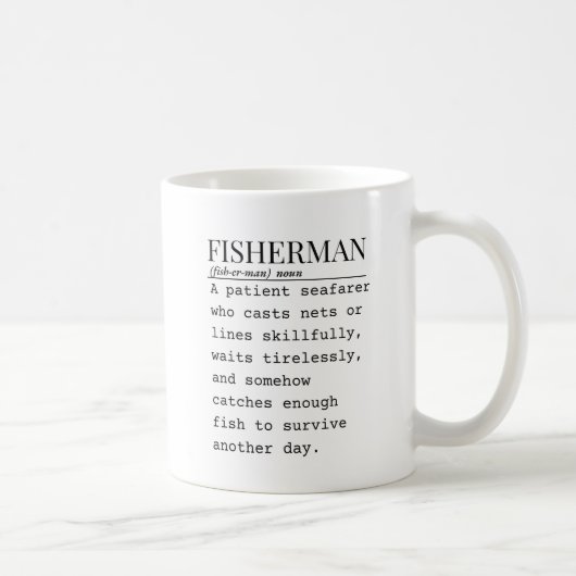 Fisherman コーヒーマグカップ (右)