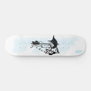 *~* FISHERMAN – 剣魚釣りイニシャル魚 スケートボード