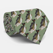Fisherman Fishing Large Mouth Bass Fish Neck Tie ネクタイ (ロール)