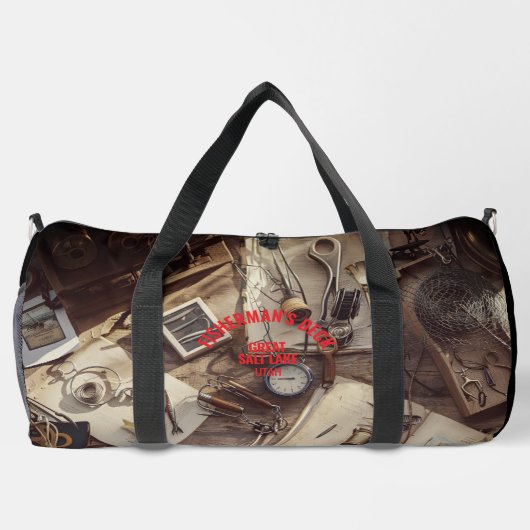 Fisherman’s Deck  ダッフルバッグ (裏面)