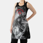 Fisherman’s Deck Black and White Apron エプロン (インサイチュ)