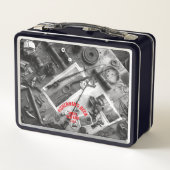 Fisherman’s Deck Black and White Metal Lunchbox メタルランチボックス (裏面)