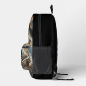 Fisherman’s Deck Custom Printed Backpack プリントバックパック (右)