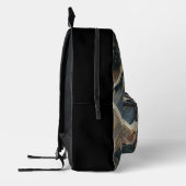 Fisherman’s Deck Custom Printed Backpack プリントバックパック (左)