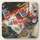 Fisherman’s Deck Hard plastic coaster コースター (正面)