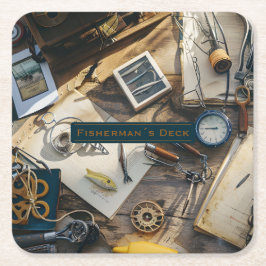Fisherman’s Deck Paper Coasters スクエアペーパーコースター