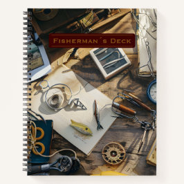 Fisherman’s Deck Spiral Notebook ノートブック