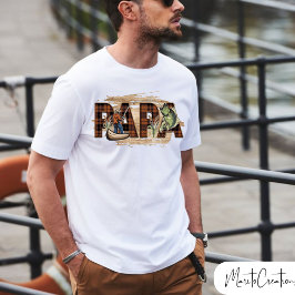 Fisherman T-shirt for dad, father's day, birthdays Tシャツ