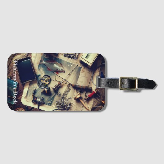 Fisherman's Deck Photo ラゲッジタグ (正面横)