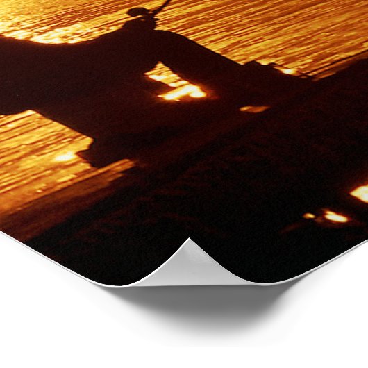 Fisherman's Prayer Poster 24" x 20", Paper-Matte) ポスター (角)