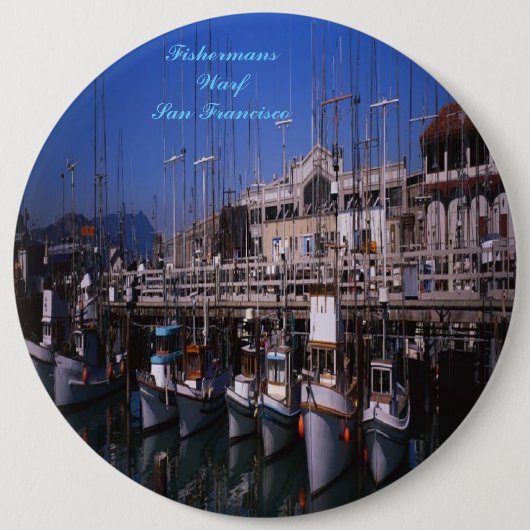 Fishermans Warfサンフランシスコボタン 缶バッジ (正面)