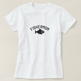Fishermom funny fishing tシャツ