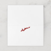 Fishers Island Logo Place Cards - Red プレイスカード (外部開封)