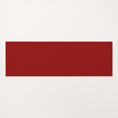 Fishers Island Yoga Mat – White/Red ヨガマット (裏面(横))