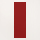 Fishers Island Yoga Mat – White/Red ヨガマット (裏面)