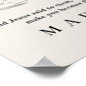 Fishers of Men Poster, Christian Wall Art, Bible  ポスター (角)