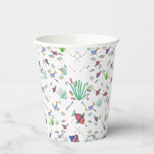 Fishes and Plants in Pond 紙コップ (左)