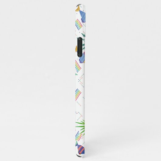 Fishes and Plants in Pond iPhoneケース (右側)