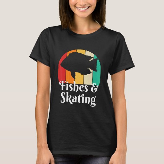 Fishes And Skating Tシャツ (正面)