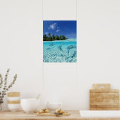 Fishes in the sea ポスター (キッチン)