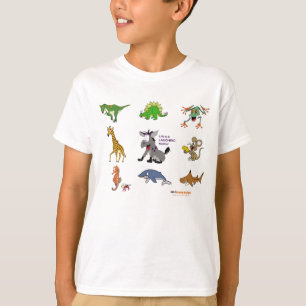 Fishfryのデザイン: 生命は笑い事のTシャツです Tシャツ