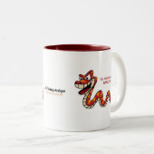 Fishfryはラトラーの二色のコーヒー・マグを設計します ツートーンマグカップ (正面右)