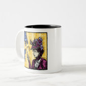 Fishhook - Pop Goth Nightmare Surreal  ツートーンマグカップ (正面左)