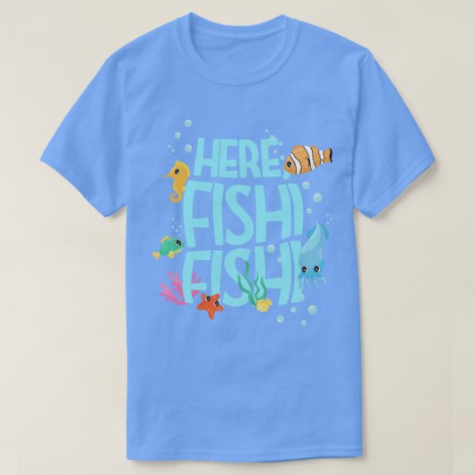 Fishi Fishi Tシャツ (デザイン正面)