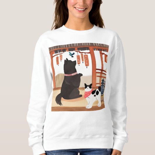 FISHIE PACKAGESすしラファンシャツ スウェットシャツ (正面)