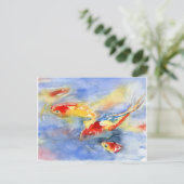 fishiesinwater2.jpg ポストカード (スタンド正面)