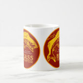 Fishinのミュージシャンのベース奏者のマグ コーヒーマグカップ (中央)