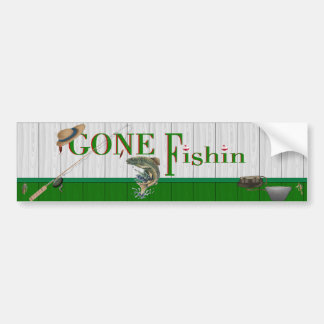 Fishinの行ったバンパーステッカー バンパーステッカー