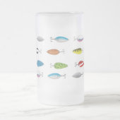 Fish'inの行ったマグ フロストグラスビールジョッキ (中央)