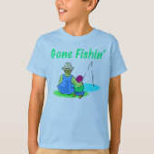Fishinの行った子供のTシャツ Tシャツ (正面)