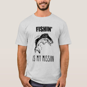 Fishinは私の代表団の漁師のTシャツです Tシャツ