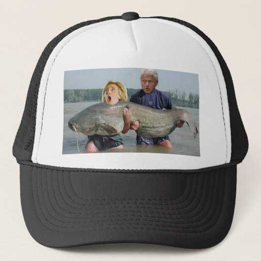 Fishin Clintonsの帽子 キャップ (正面)