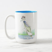 Fishin' Lessons - Naturally! Coffee Mug ツートーンマグカップ (左)
