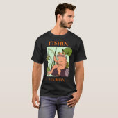 FISHIN' MAGICIAN カエルデザイン Tシャツ (正面フル)