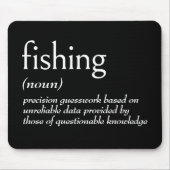 FISHINGの辞書定義 マウスパッド (正面)