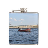 fishing湖の朱色 フラスク (正面)