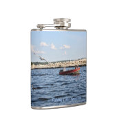 fishing湖の朱色 フラスク (右)
