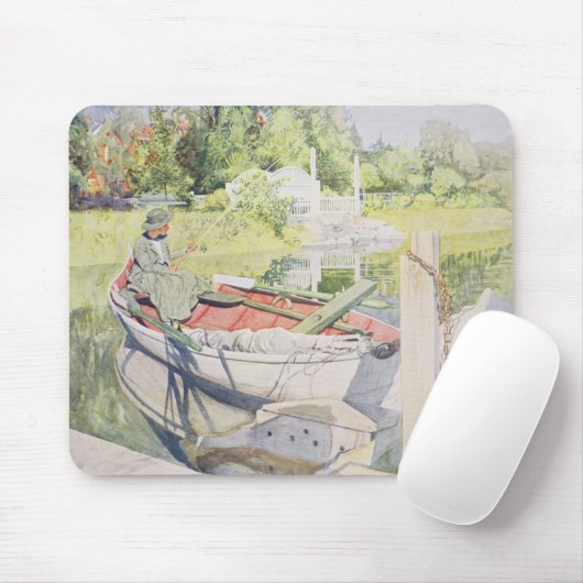 Fishing 1909年 マウスパッド (マウス)
