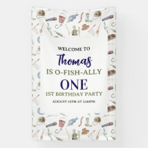 Fishing 1st Birthday | お魚友達になって1年パーティー