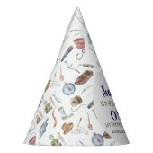 Fishing 1st Birthday | O-Fish-Ally One party パーティーハット (左)